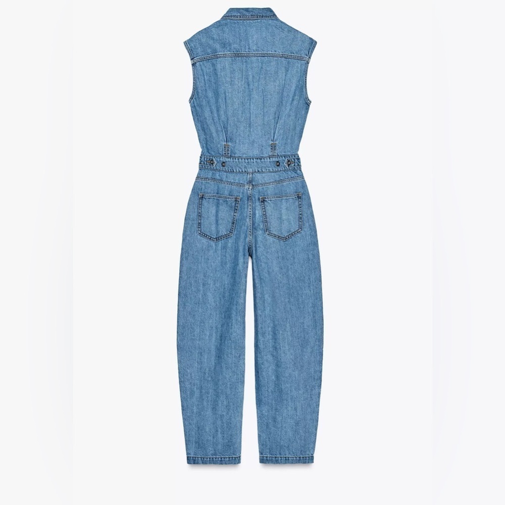 🔥🔥Zara denim ballon jumpsuit - Picture 5 of 8